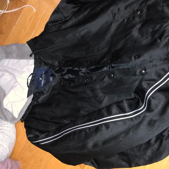 American eagle satin hooded jacket - Picture 3 of 3